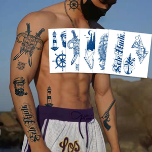 <span class=keywords><strong>Tatuaggi</strong></span> Temporanei <span class=keywords><strong>Personalizzati</strong></span> Impermeabili Semi-Permanenti Opachi |   Adesivi per <span class=keywords><strong>Tatuaggi</strong></span> <span class=keywords><strong>Personalizzati</strong></span> di Lunga Durata - Product Image 1