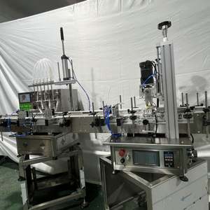 Ligne de production automatique de remplissage de liquides en bouteille, machine de remplissage et de bouchage automatique pour shampooings, produits cosmétiques, boissons et jus d'orange - Product Image 2