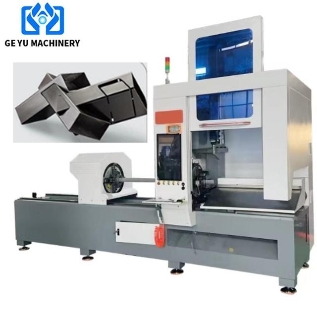 Automatic Multiple Shapes Plasma & Flame Cutting Machine for Square Pipe Tube and Stainless Steel with Engine