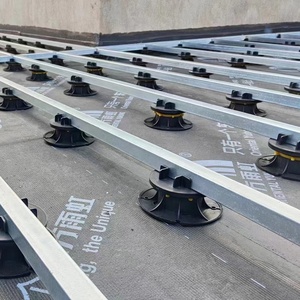 ระบบฐานรองพื้นปรับระดับได้คุณภาพสูงจาก Sunsbuild ผลิตจากพลาสติก สำหรับครัวทันสมัย โรงแรม สวนสาธารณะ พื้นกลางแจ้ง ทนทาน กันน้ำ - Product Image 1