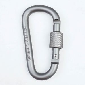 Mosquetón de Escalada de Aleación de Aluminio, Gancho de Seguridad para Mochila, Accesorio Externo en Forma de D - Product Image 4