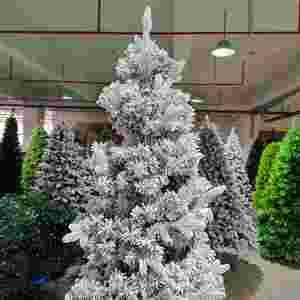 Nuevo Árbol Decorativo Navideño Puntiagudo, Ecológico, Hecho de PE Mezclado con PVC, de Alta Densidad y Flocado - Product Image 2