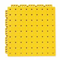 Dalles de sol extérieures antidérapantes à emboîtement, tapis de drainage pour garage et lavage de voitures, dalles modulaires en PVC sans outil pour atelier, piscine, salle de bain