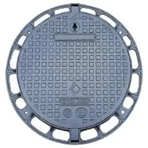 Hot Selling cast iron sewer cover Customized Round Cast Iron Manhole Cover with frame