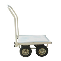 Chariot à plate-forme pliable industriel en plastique, capacité 150/300kg, chariot à main, robuste, livraison gratuite
