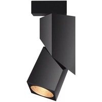 Iluminación de Riel Creativa Personalizada, LED COB de Superficie, Ángulo de Haz Ajustable, Focos Cuadrados de Techo Estilo Nórdico para