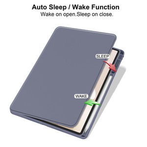 Funda Giratoria de 360 Grados para <span class=keywords><strong>Huawei</strong></span> Honor MagicPad3 13.3 Pulgadas 2025, Funda para <span class=keywords><strong>Tablet</strong></span> CGA-W00 13.3 con Soporte para Lápiz, Parte Trasera Transparente de Acrílico - Product Image 2