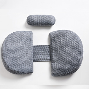 Oreiller Jiang Mian transfrontalier pour femmes enceintes, protection lombaire, sommeil sur le côté, multifonctionnel, en forme de U, motif géométrique - Product Image 4