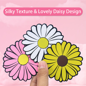KAYA Design Lencería Sexy Cubrepezones Adhesivos para Pezones con Diseño de Tatuajes Íntimos, Adhesivos para Senos de <span class=keywords><strong>Mujer</strong></span> Sexy, Diseño Daisy para Fiesta - Product Image 2