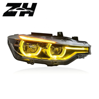 Pour BMW Série 3 F30 F35 2013-2018, nouveau phare LED bicolore 12V 35W, assemblage DRL, plug and play, phare avant de voiture