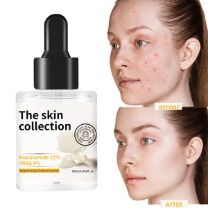 Productos de belleza coreanos para el cuidado de la cara de etiqueta privada, tratamiento antienvejecimiento para el acné, blanqueamiento 8% <span class=keywords><strong>NAG</strong></span> 10%, suero de niacinamida para la cara - Product Image 1