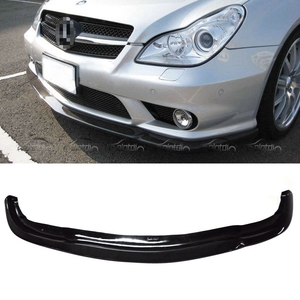 Per Mercedes Benz <span class=keywords><strong>CLS</strong></span> W219 2007-2011 Labbro Anteriore Sottoparaurti Spoiler Mento in Fibra di Carbonio Splitter Anteriore Nuova Condizione Ricambi Auto - Product Image 2