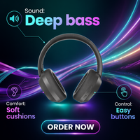 Headphone Olahraga Nirkabel BT 2.4G Dual-mode Berkualitas Tinggi yang Laris Manis, Peredam Kebisingan Aktif, Latensi Rendah, Kulit, PS4