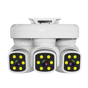 كاميرا مراقبة لاسلكية خارجية فيديو 9MP 6K PTZ IP Camera 3 درجة WiFi ctv أمن منزلي - Product Image 3