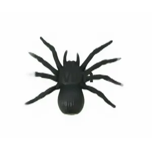 Juguete Antiestrés Popular en Internet, Araña Negra <span class=keywords><strong>Grande</strong></span> de Goma para Apretar, Ideal para Bromas de Oficina, Alivio del Estrés, Juguete Creativo Pequeño - Product Image 5