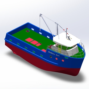 Nuevo barco de pesca de Sena con monedero de fibra de vidrio alimentado con diésel de 54 pies/16m a la venta - Product Image 4
