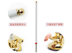 Base de mât de drapeau de voiture en acier inoxydable à ventouse sans clou et sans adhésif pour le défilé de publicité de fenêtre - Product Image 4