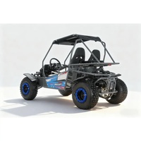 Go Kart Funrun de 180cc de Alta Potencia con Motor de Gasolina de 4 Tiempos y Transmisión por Cadena para Clubes de Karting y Parques de Alquiler