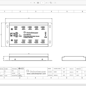 Dmx512 tín hiệu Splitter <span class=keywords><strong>Repeater</strong></span> RGBW điều khiển ánh sáng tốc độ cao mờ <span class=keywords><strong>LED</strong></span> khuếch đại - Product Image 2