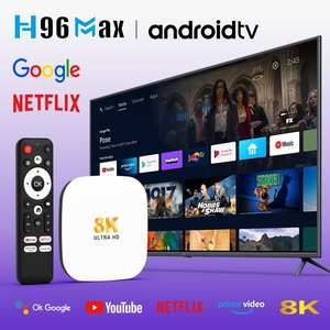 H96 MAX 8K Streaming <span class=keywords><strong>IPTV</strong></span> STB Smarter Super Box Premium Android 12 Pro Décodeur TV Box Europe France Allemagne Livraison Gratuite - Product Image 2