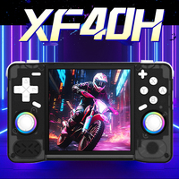 XF40H 4.0'' WIFI Rétro Console de Jeu Portable 3D 4K 2025, Mini Arcade Classique pour Enfants