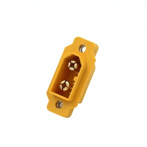 Conector AMASS XT60E1-M Original para Montaje en Panel, Enchufe Macho de 30A con Tuerca Fija, Arnés de Cable Personalizado para Batería de UAV Industrial - Product Image 4