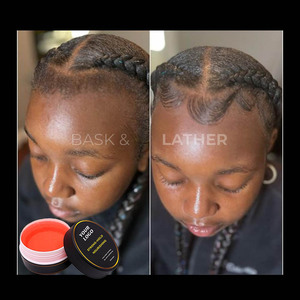 Fabbricazione OEM Formula naturale per lo Styling dei capelli <span class=keywords><strong>Gel</strong></span> per gli uomini Non-grasso tenuta forte bordo di controllo <span class=keywords><strong>Gel</strong></span> con olio di ricino - Product Image 4