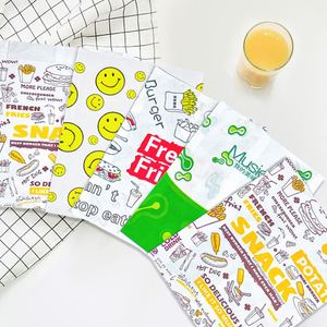 ZJPACK Custom Fast Food Greaseproof Paper <b>Bag</b> Small Paper <b>Bag</b> for Food Packaging to Go - Product Image 2