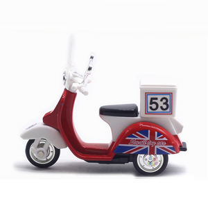 1/43 nuovo modello di consegna <span class=keywords><strong>moto</strong></span> Cartoon Diecast <span class=keywords><strong>moto</strong></span> tirare indietro modello di <span class=keywords><strong>moto</strong></span> giocattolo per torta cottura ornamento regalo per bambini - Product Image 2