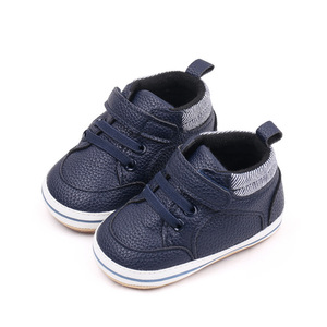 Baby Girl and Boy Shoes Soft Pu Anti-<b>slip</b> Sole Casual Style Baby Prewalker Classical Walking Shoes - Product Image 4