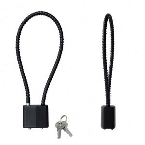 กุญแจล็อค WEKIS สแตนเลสทรงกระบอก พร้อมสายเคเบิลเหล็กหุ้มเกราะ ป้องกันการโจรกรรม  แบบรหัสผสม  ระบบสแกนลายนิ้วมืออัจฉริยะ ขนาด 60 มม. ไม่ต้องใช้กุญแจ - Product Image 1