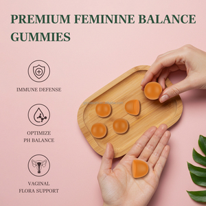 Gummies Équilibre Féminin Marque Blanche Premium Stimulant de Libido Féminine Probiotiques Vaginaux Supplément Vitamines - Product Image 4