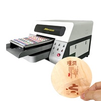 Mimage UV3040 A3 UV DTF pluma botella de vidrio funda de teléfono máquina de impresión de logotipo de Metal pequeña impresora plana Uv impresora de placa de madera MDF