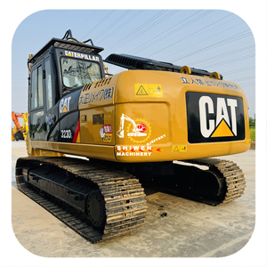 Excavadora usada CATERPILLAR 323DL de importación japonesa para trabajos de movimiento de tierras Horas bajas Excelente estado para engranaje/rodamiento de bomba C7.1 - Product Image 1