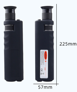 LED照明ファイバーエンドフェイテスターレーザー安全フィルター付きCLシリーズ400Xハンドヘルド光ファイバー検査顕微鏡 - Product Image 2