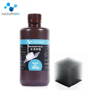 NOVA3D résine U lavable à l'eau sans PA pour imprimante 3d non polluante matériau écologique pour lcd dlp sla 8k 12K 14K imprimante 3d