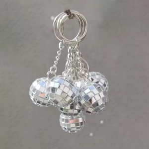 Llavero <span class=keywords><strong>de</strong></span> Bola <span class=keywords><strong>de</strong></span> Discoteca <span class=keywords><strong>de</strong></span> los 70, Joyería <span class=keywords><strong>de</strong></span> Moda <span class=keywords><strong>de</strong></span> 3CM, Mini Globo Espejo para Regalo <span class=keywords><strong>de</strong></span> Cumpleaños, Boda, Fiesta Disco, Adorno - Product Image 3