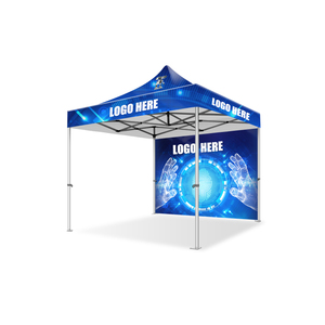 Carpa para Ferias Comerciales <span class=keywords><strong>de</strong></span> Fácil Montaje, Gazebo <span class=keywords><strong>de</strong></span> 3x3m con Logotipo Personalizado, Carpa Retráctil Económica para Grandes Eventos al Aire Libre, 10x10 pies - Product Image 5
