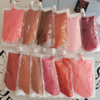 Vente en gros Versagel High Pigment Waterproof DIY Vegan Lip Gloss Base Gel sans cruauté aux ingrédients minéraux avec marque privée