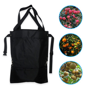 Fruit Storage Apron Bag Oxford Woven Adjustable Waist Bib Apron For Harvesting And Storage - Product Image 1