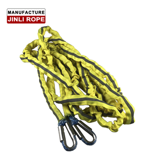 Ligne de gréement JINLI haute résistance 1/<span class=keywords><strong>2</strong></span> "X 10 '(12mm) 12300kgs élingue synthétique UHMWPE pour 4WD - Product Image 4