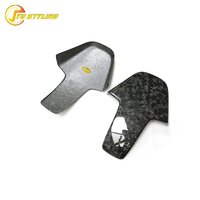 Couverture de dossier de siège en fibre de carbone forgée G82 pour BMW M3 G80 G83 M4 M8 F91 F92 F93 F97 F98 X3M X4M, garnitures intérieures automobiles en carbone sec véritable