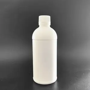 Bottiglia di medicina agricola in HDPE da 500ML, bottiglia di succo di bottiglia di medicina liquida con tappo di sicurezza per bambini