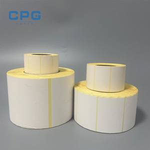 Papel de Etiquetas Térmicas Personalizado con Recubrimiento Superior, Rollo de Etiquetas Térmicas Resistentes al Aceite de 3"x5" para Puntos de Venta Minorista - Product Image 1