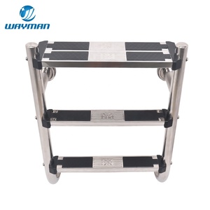 Thang Hồ Bơi trên mặt đất bền với Bàn đạp chống trượt kép mở rộng cho các bước hồ bơi an toàn - Product Image 4