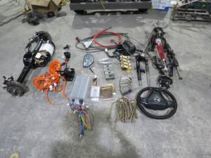 Coche eléctrico sin conductor con inteligencia artificial, control remoto inalámbrico, controlador de tracción en las cuatro ruedas y motor transportador - Product Image 3