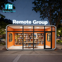 Estructuras personalizables móviles modernas de lujo de 20 pies Modular Apple Cabin Container House Apple Cabin Prefab Tiny