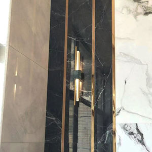 Lampada da Parete in Metallo con Interruttore Design Nordico Moderno Lampada da Parete LED di Lusso in Marmo Dorato per Soggiorno - Product Image 4