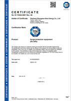 SUNNOM CE TUV Dispositif de protection contre les surtensions 1000v DC PV 20ka-40ka SPD Protecteur de surtension pour système PV