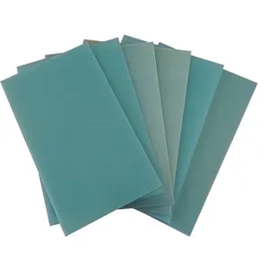 G10 Fr4 Sheet Electrical Materials Epoxy Resin Fiber Glass Laminate FR4 G10 Sheet With Green Black Color